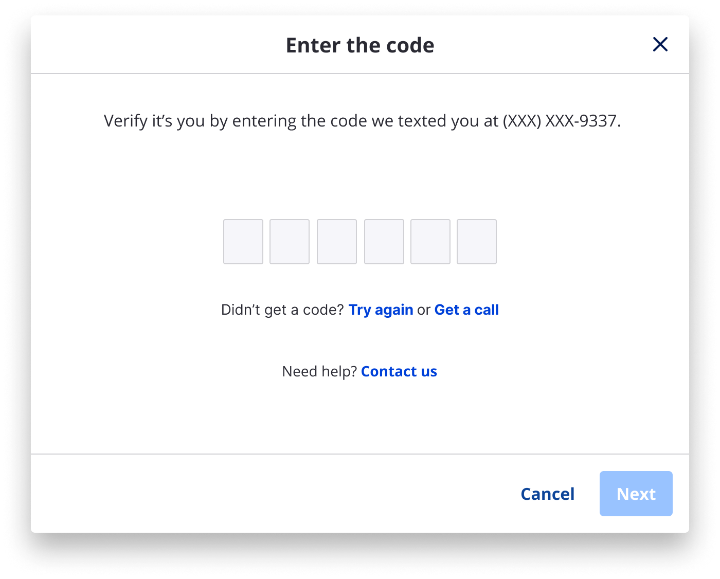 About two-step verification