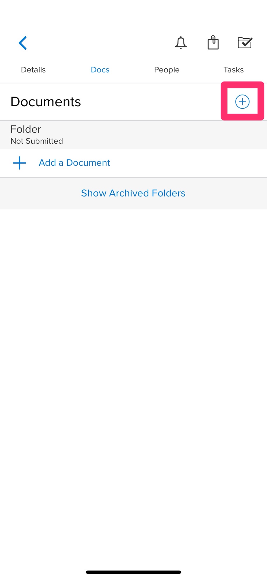 dotloop: iOS - Adding documents to a loop