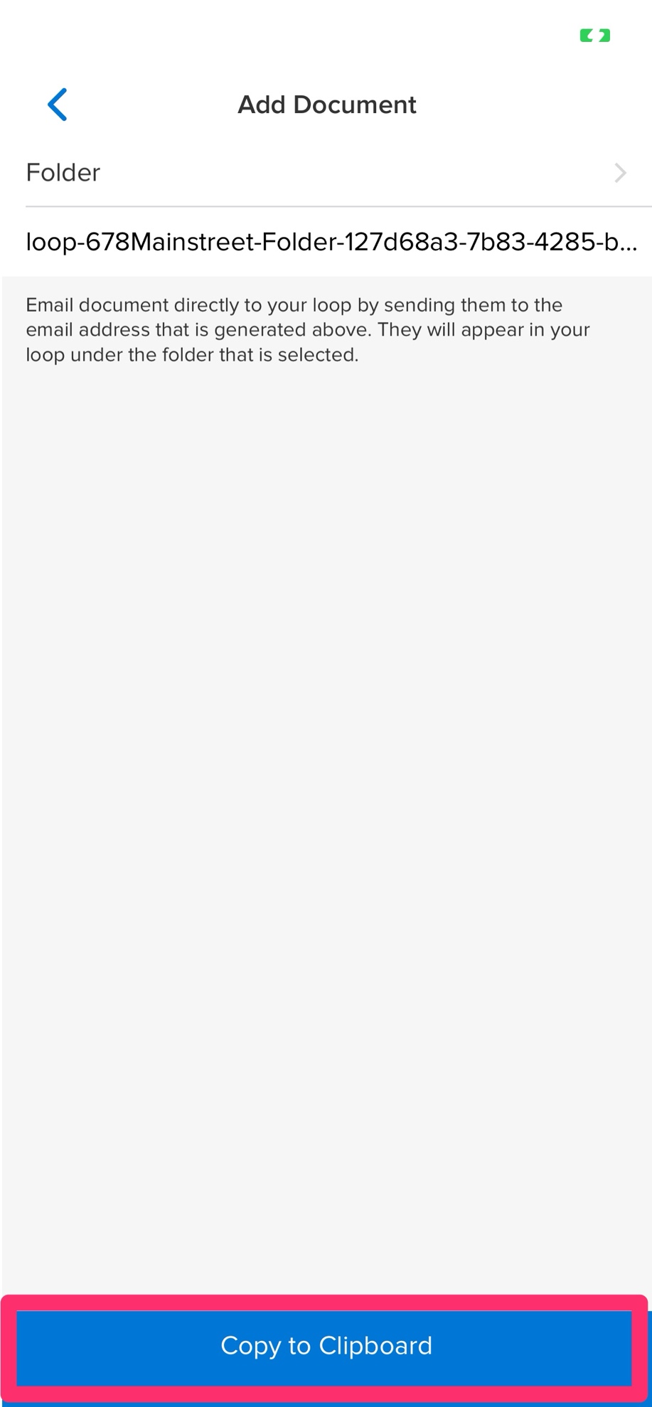 dotloop: iOS - Adding documents to a loop