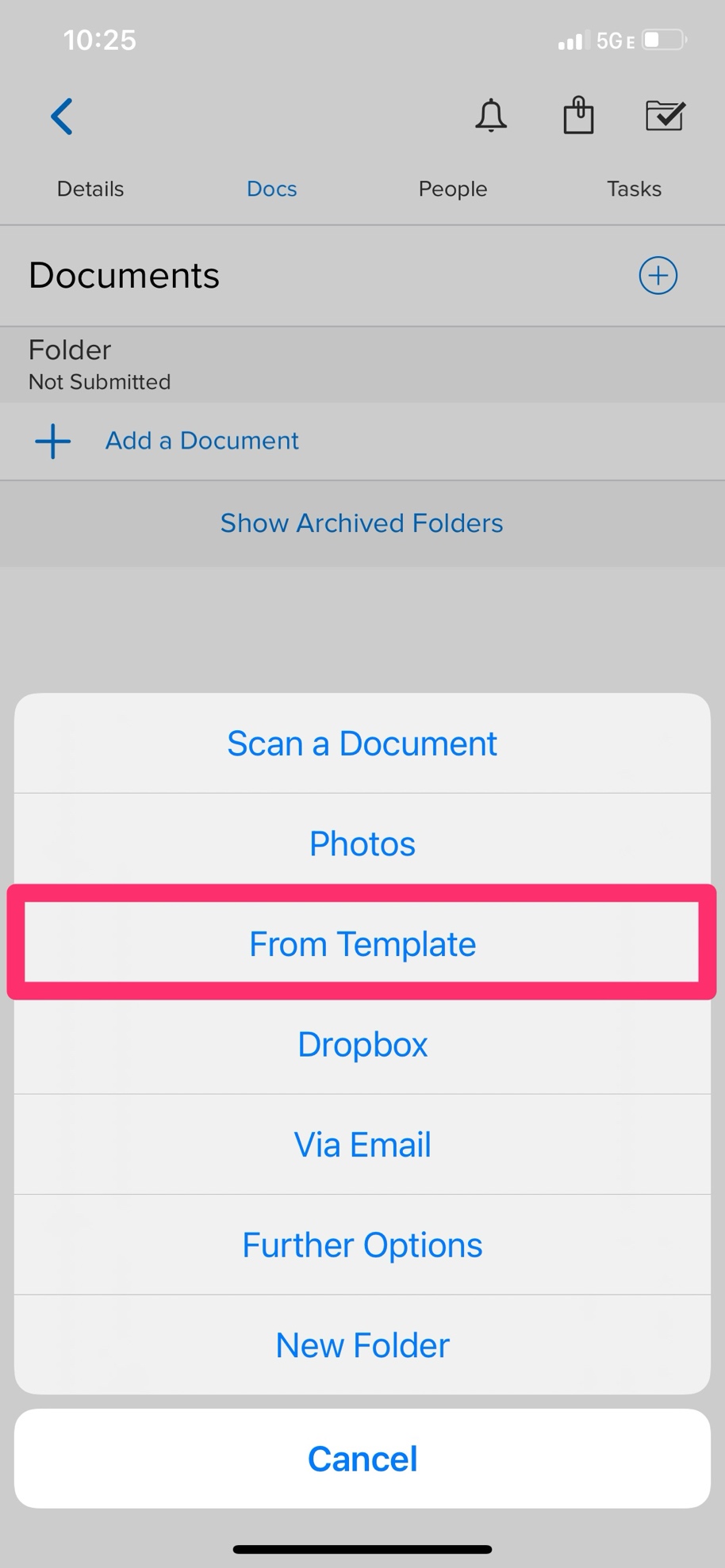 dotloop: iOS - Adding documents to a loop