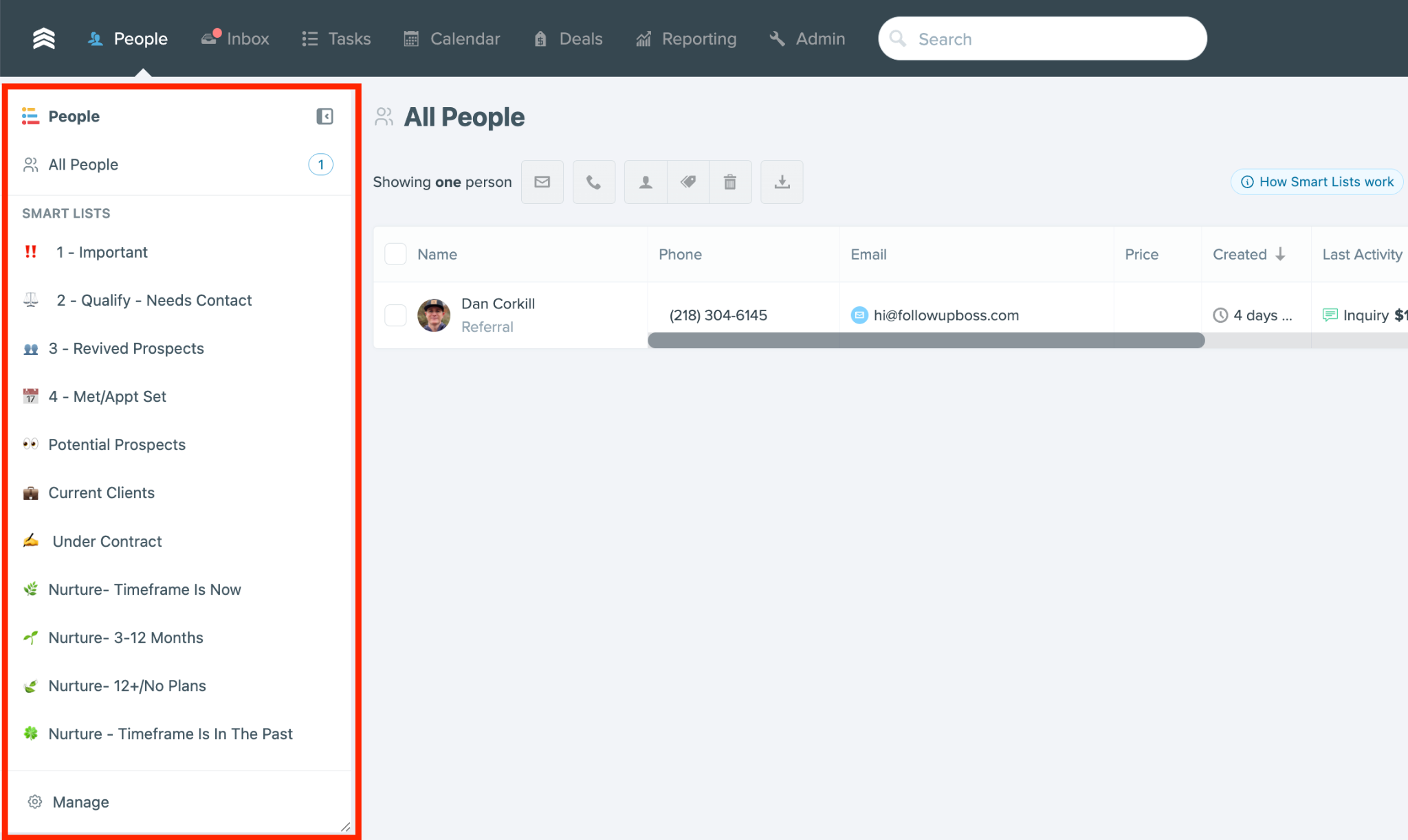 FUB: Working your Smart Lists
