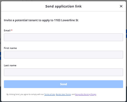Application fees & payments